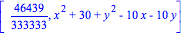 [46439/333333, x^2+30+y^2-10*x-10*y]